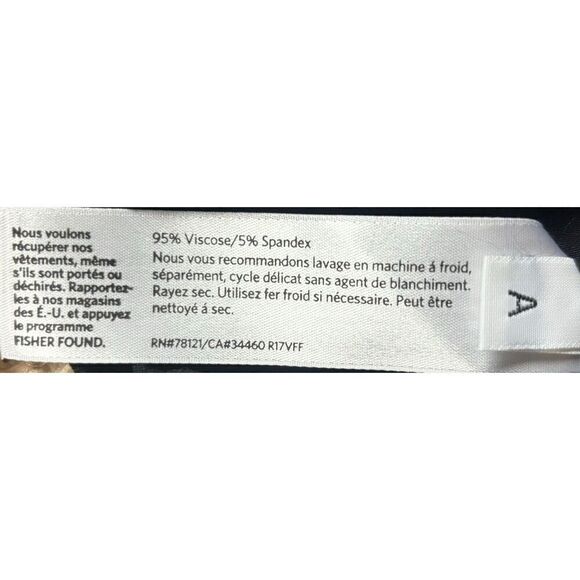 Eileen Fisher Top Size Extra Small Black Stretch Flowy Lagenlook Minimalist - Picture 7 of 10